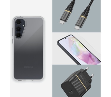 Otterbox React Series voor Galaxy A35 5G, Clear (Galaxy A35 5G) Transparant