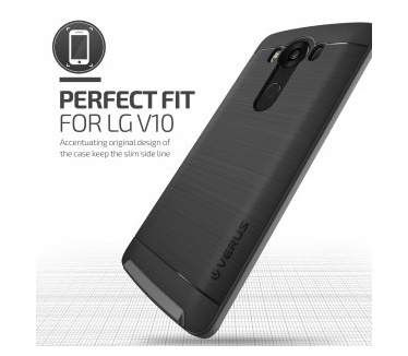 Verus High Pro Shield LG V10 Case - Steel Silver