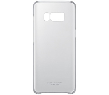 Samsung Galaxy S8 Clear Cover Zwart