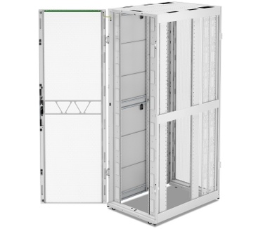 APC NetShelter SX, Server Rack Enclosure, Gen 2, 52U, 2436H x 800W x 1200D mm, with Sides, White