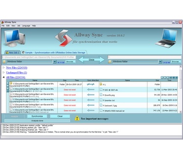 Allway Sync 10.0.2 screenshot (481 pix)