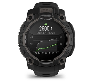 Garmin Instinct 3, 45mm, AMOLED, Zwart (Zwart)