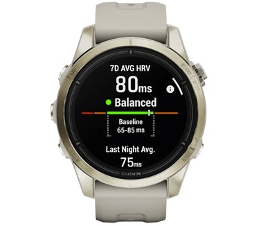 Garmin epix Pro (Gen 2), 42mm, Sapphire Edition Goud (Beige)