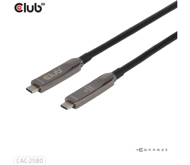 Club 3D 15M Full-Feature USB-C® Cable / 49.21ft 8K60Hz 10Gbps 60W