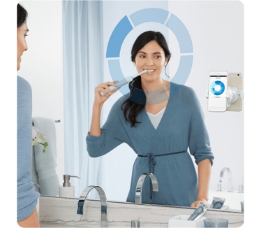 Oral-B Genius 10100S White Elektrische Tandenborstel Powered By Braun