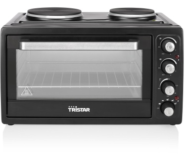 Tristar OV-1443 Convectie oven met 2 kookplaten