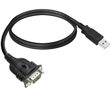 ACT EM1016 USB naar Serieel Converter Zwart