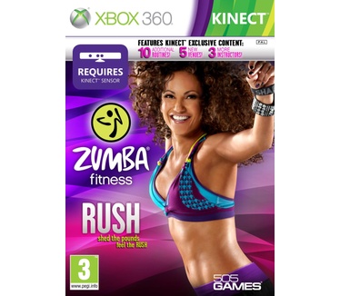 Zumba Fitness Rush, Xbox 360
