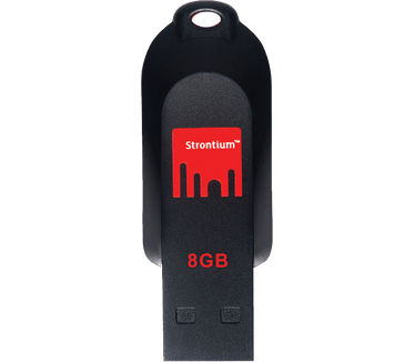 Strontium Pollex USB 2.0 8GB Rood