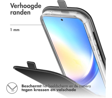 Accezz Flipcase Google Pixel 8 - Zwart