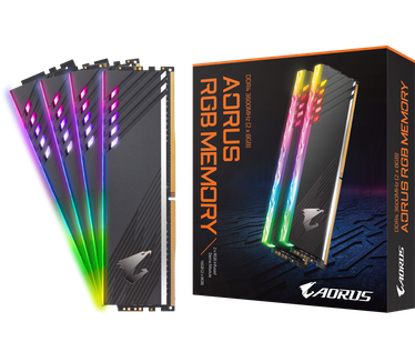 Gigabyte Aorus GP-AR36C18S8K2HU416RD (met 2 RGB dummy modules)