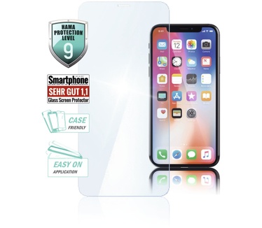 Hama Premium Crystal Glass(iPhone XS)