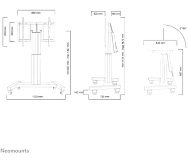 Neomounts by Newstar PLASMA-M2500TBLACK