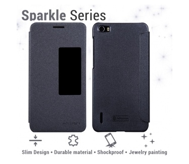 Nillkin Leather Case Huawei Honor 6 - Sparkle Series black