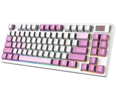 MSI FORGE GK600 TKL WIRELESS VIOLET