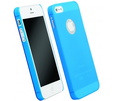 Krusell FrostCover Apple iPhone 5/5S (transparant blue)