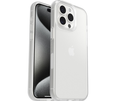 Otterbox React Series voor iPhone 15 Pro Max, Clear (iPhone 15 Pro Max) Transparant