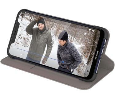 Nokia SLIM FLIP CASE - GRIJS - VOOR 8.1 (8P00000046)