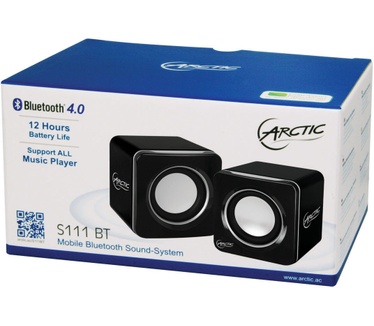Arctic S111 BT (Black) - Mobile Bluetooth Speakers