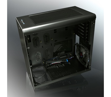 Raijintek Thetis Window (Zwart)