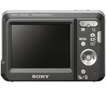 Sony Cyber-shot DSC-S930 Zwart