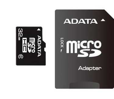Adata A-Data Micro/Normaal SD 32GB+ Adapter C10