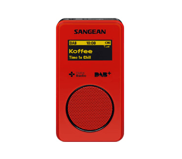 Sangean DPR-36 Rood