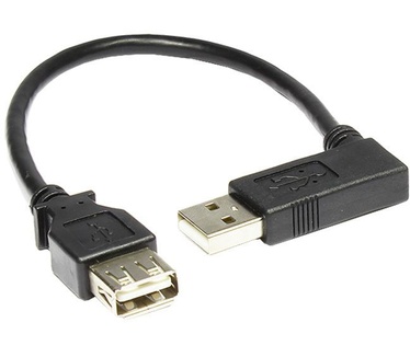 Alcasa USB A/USB A, 0.3 m