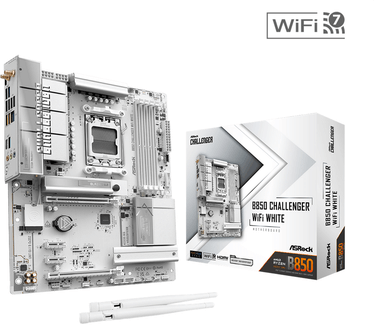 ASRock B850 Challenger WiFi White