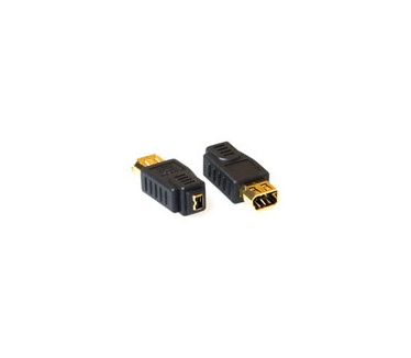 Intronics Firewire IEEE1394 conversie adapter 4-pin female - 6-pin female