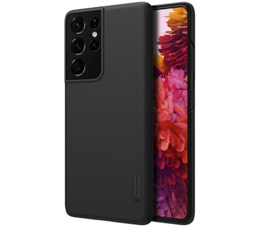 Nillkin Frosted Shield HardCase - Galaxy S21 Ultra (G998) - Zwart Zwart
