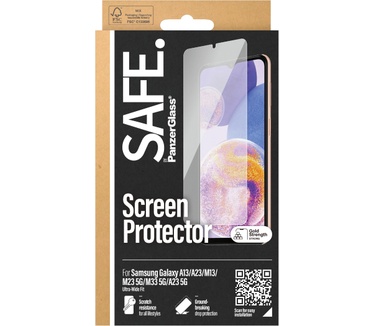 PanzerGlass SAFE Samsung Galaxy A13/A23/M23 5G/M33 5G Case Friendly - Black (SAFE95107) (Samsung - Galaxy A13,
Samsung - Galaxy M23 5G,
Sam)