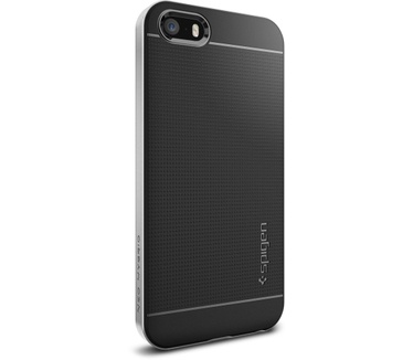 Spigen Neo Hybrid Apple iPhone SE Case - 041CS20185 - Satin Silver