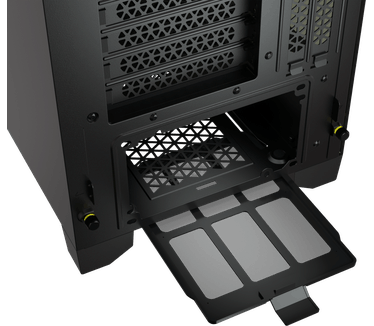 Corsair 4000D Tempered Glass, Black
