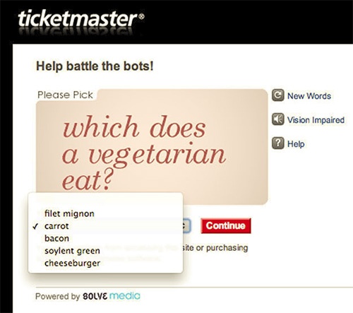 Doei, captcha!