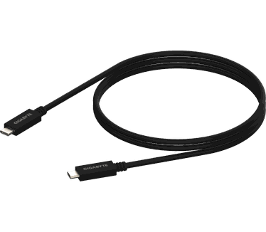 Gigabyte USB-C kabel Zwart