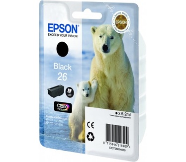 Epson Singlepack Black 26 Claria Premium Ink