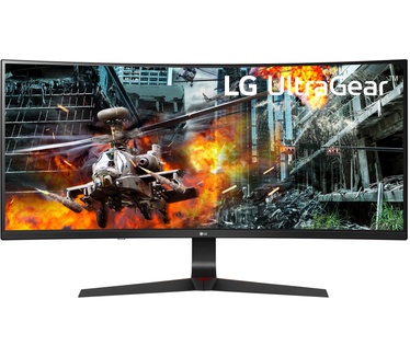 LG UltraGear 34GL750-B Rood, Zwart