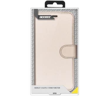 Accezz Wallet Softcase Bookcase Samsung Galaxy S21 - Goud