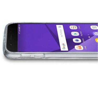 Cellular Line Clear Duo (Galaxy J3 (2017)) Transparant