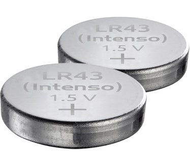 Intenso LR 43 Alkaline Energy 2er Blister - LR 43/V12GA - 85 mAh