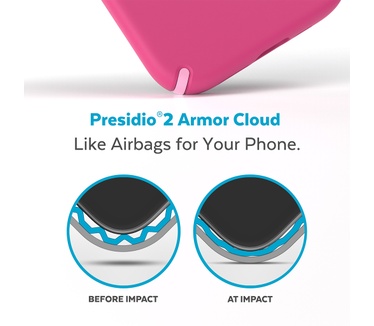Speck Presidio2 Pro + MS Apple iPhone 14 Pro Digital Pink - with Microban