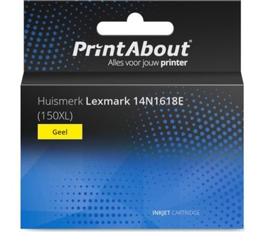 PrintAbout Huismerk Lexmark 14N1618E (150XL) Inktcartridge Geel Hoge capaciteit