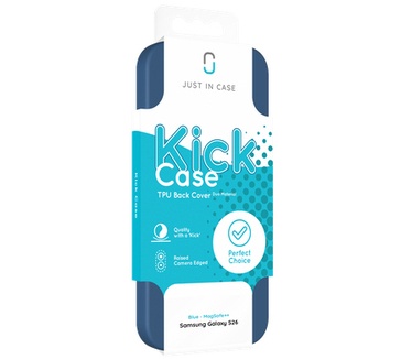 Just in Case Kick Case (Galaxy S26) Zwart