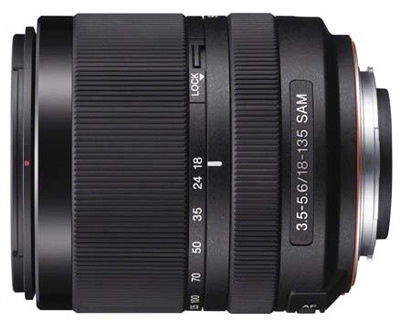 Sony 18-135mm SAM lens