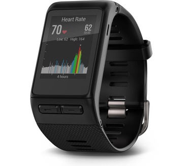Garmin Vivoactive HR XL Zwart (Zwart)