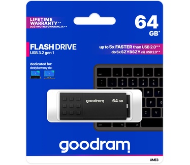 Goodram UME3 64GB Zwart