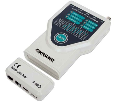 Intellinet 5-in-1 Cable Tester, Tests 5 Commonly Used Network and Computer Cables