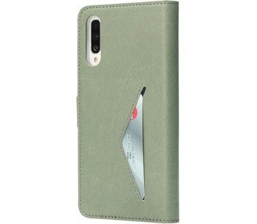 Mobiparts Classic Wallet Case Galaxy A70 Stone Green