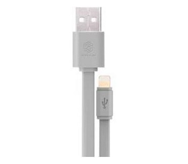 Nillkin Platte Standaard USB naar Lightning Kabel (1.2m) - Grijs
